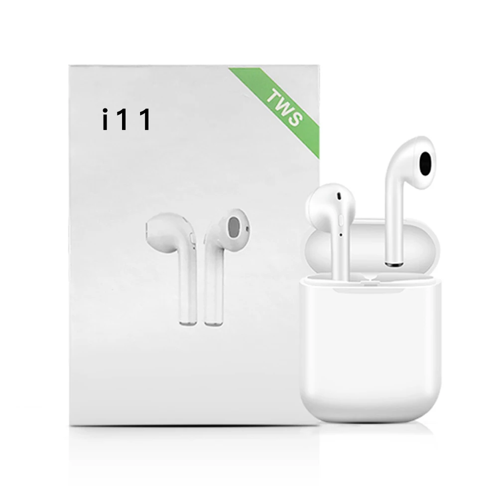 

TWS i11 Wireless Bluetooth Earphones Bluetooth 5.0 Earhook Mini Earbuds Better than With Mic Business Stereo Bluetooth Headsets