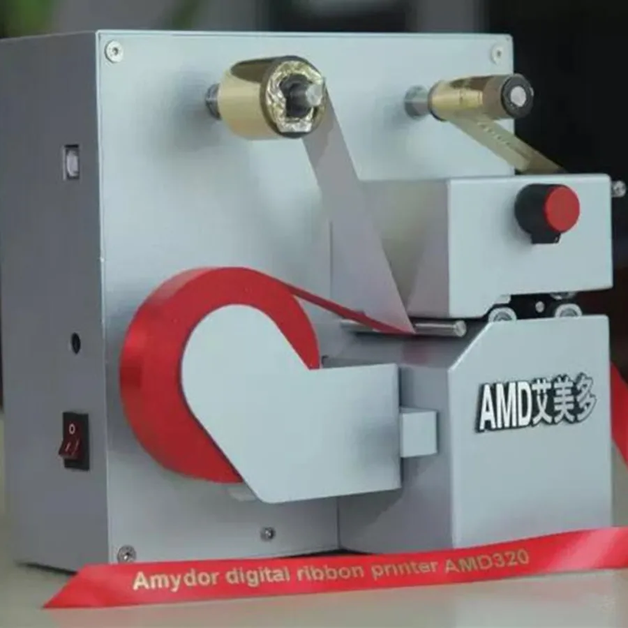 satin ribbon printer machine