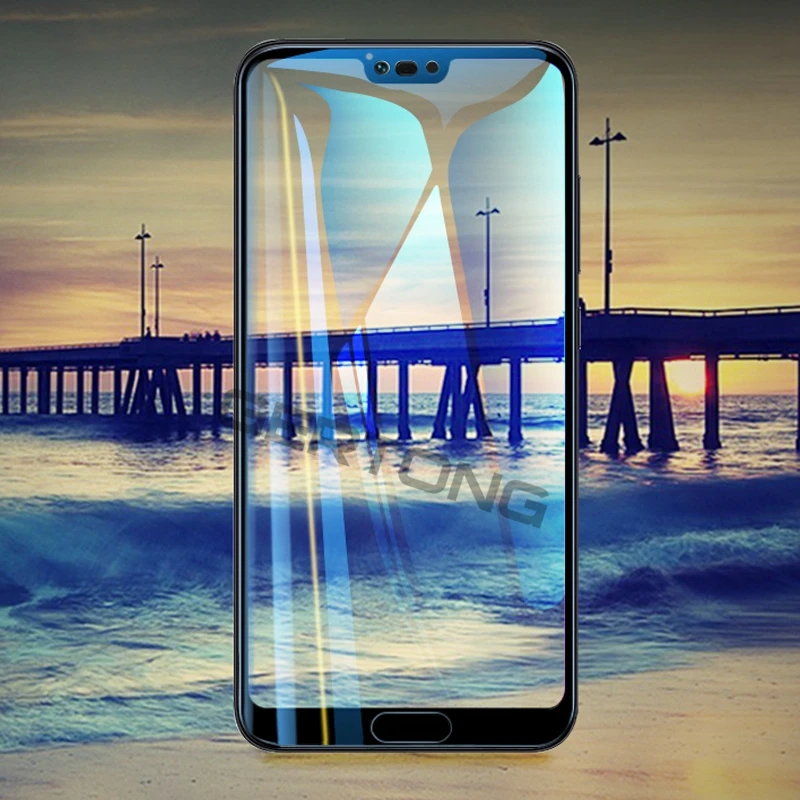 Защитное стекло для Honor 8X закаленное с полным покрытием Huawei 10 9 8 Lite 7C 7A Pro 8A