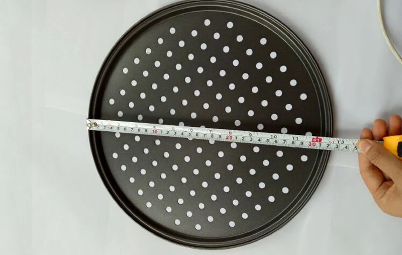 Pizza Pan 12 Inch With Holes Non Stick Pizza Tray Non-Stick KitchenCooking Tools Home Bakery Accessories Pancake Oven Kitchen