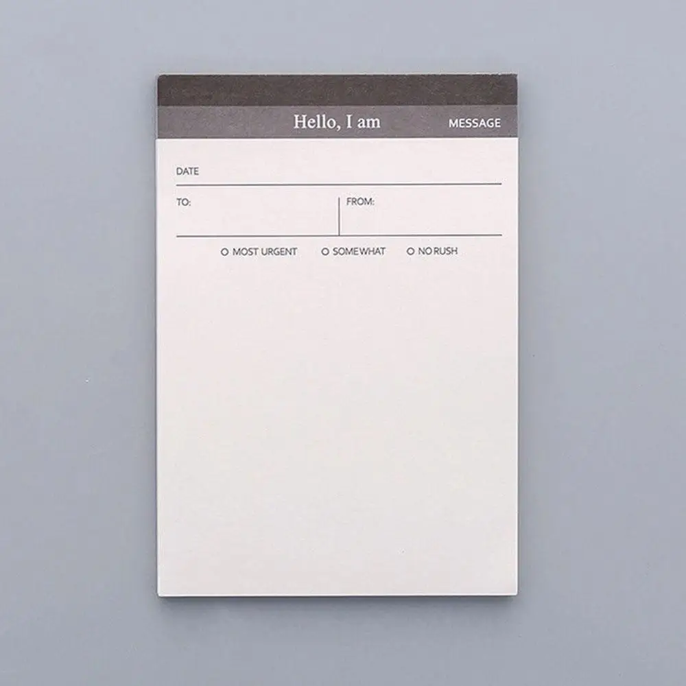 Небольшой бумажный блокнот для заметок ежедневник офисный стол проверяемый список блокнот для записи школьных канцелярских принадлежностей - Цвет: B