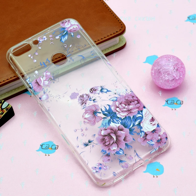 

Huawei Honor 9 Lite case Honor 9 Lite Cover Nature TPU clear Transparent soft back cover Huawei Honor 9 case