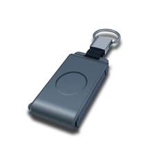 Универсальное портативное мощное Беспроводное зарядное устройство, магнитное быстрое зарядное устройство для мобильных телефонов, зарядка через usb для IPhone, часов, Android