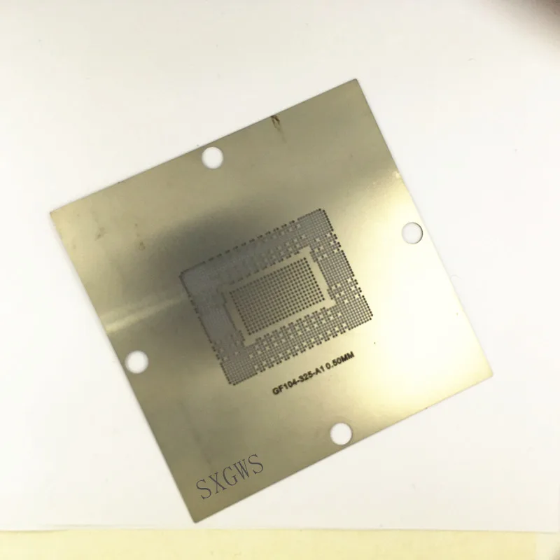 1 шт. 90*90 GF104 325 A1 GF114 N13E GS1 LP N12E GTX GTX2 BGA Stencil 0 5 мм|Оборудование для производства