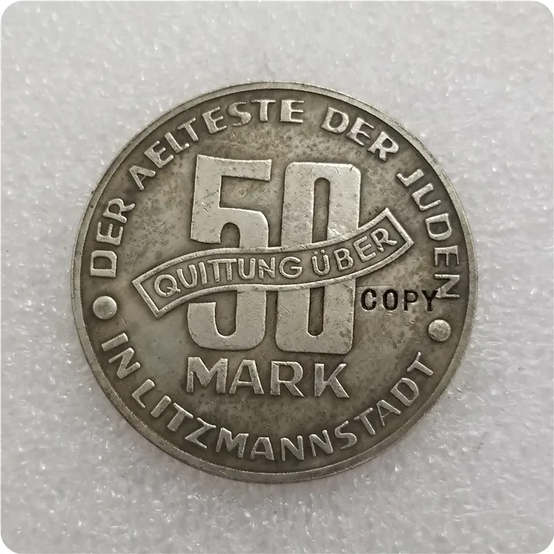 

Poland : 50 MARK 1943 GETTO Juden COPY