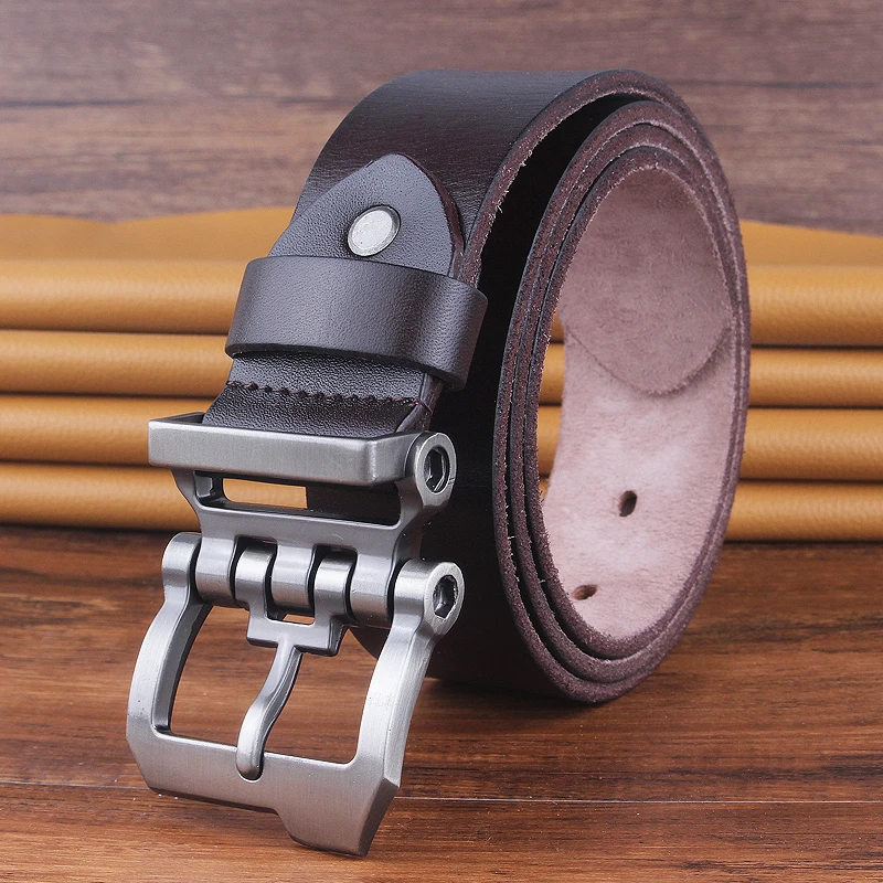 Soft cowboy High Quality Designer Belts For Men Genuine Leather Waist Belt Ceinture Homme