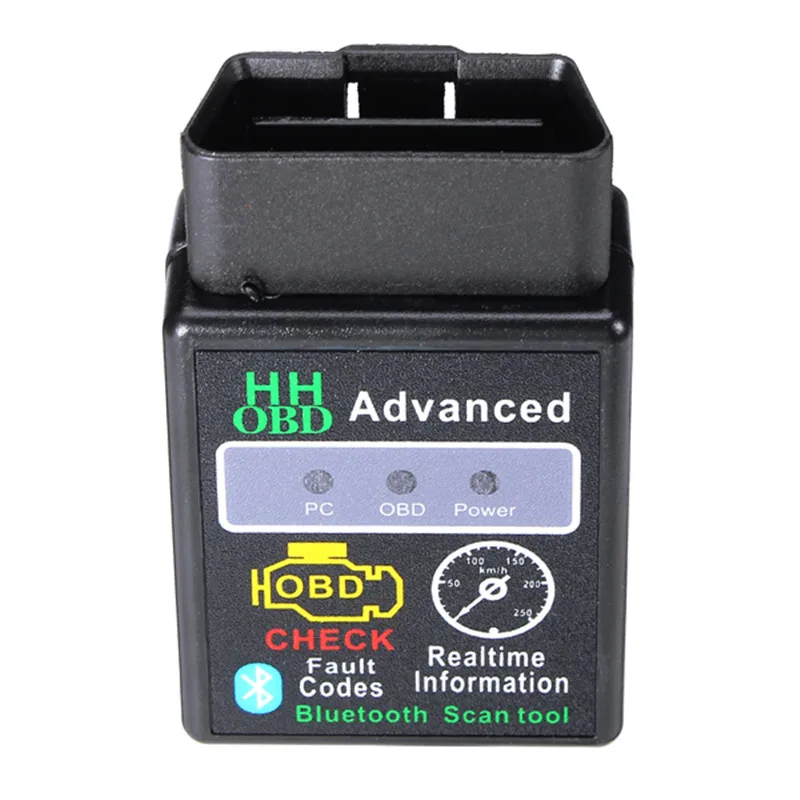 Advanced Smart Mini ELM327 HH Car OBD2 CAN BUS Scanner Tool Bluetooth OBDII Intelligent OBD 2 II Diagnostic Chip Android PC PDA