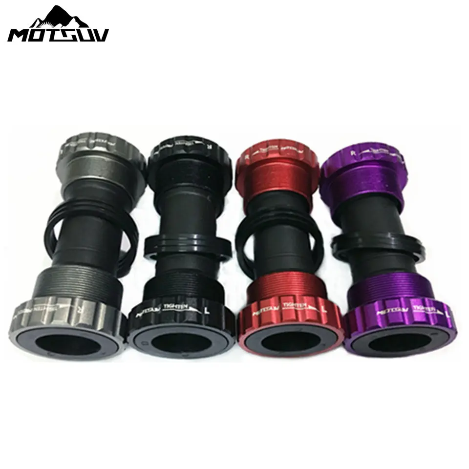 

Bottom Bracket 68/73mm Bike Bicycle Axis MTB Road Cycling Bottom Bracket Waterproof CNC Aluminum Alloy BB Crank Set Axis Parts