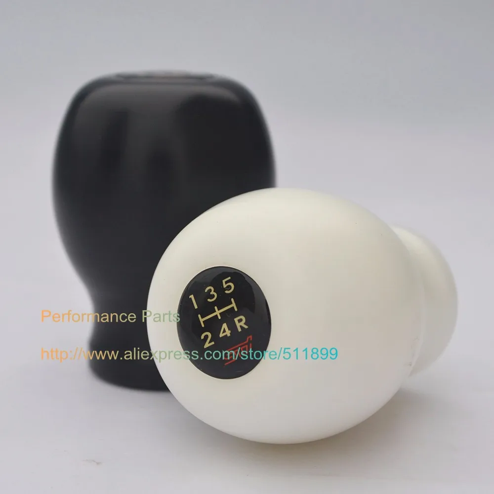 White / Black Color Racing Car Shift Knob 5MT 6MT Auto Gear Shift Knob