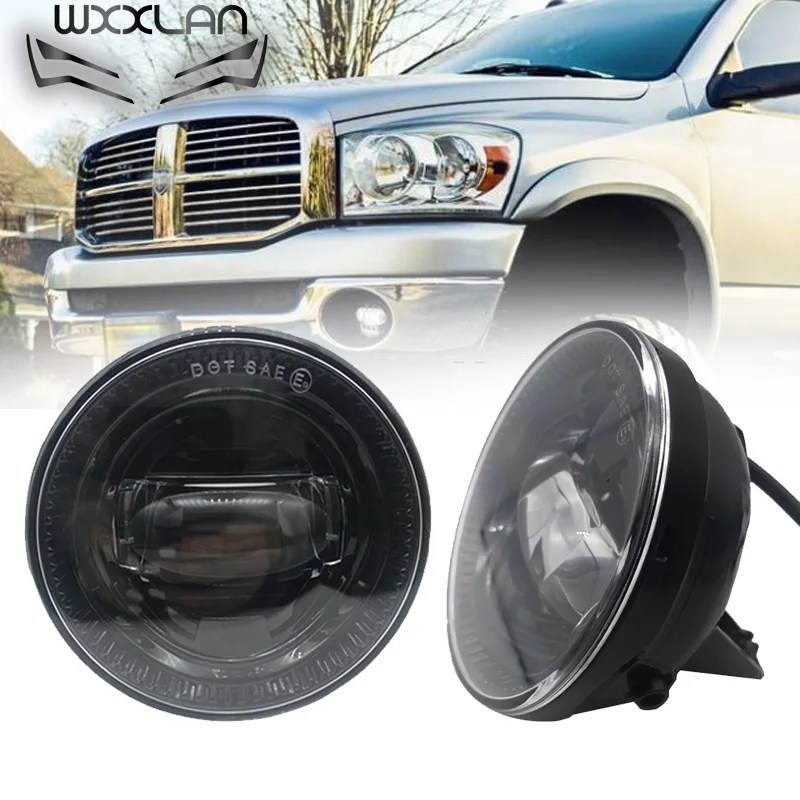 WxxLan 30 Вт круглые светодиодные противотуманные фары для Ford F150 Morimoto 2009 2014 2400