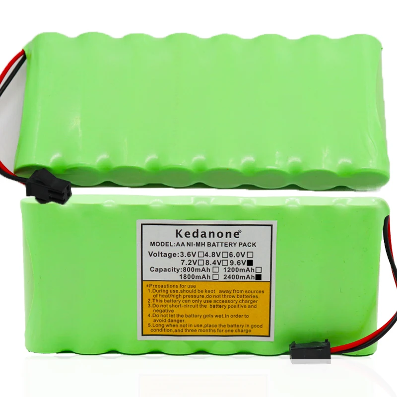 2400 mah Ni-MH 9,6 V AA Аккумуляторная батарея для rc-вертолет на радиоуправлении игрушки светодиодный свет беспроводной телефон штекер SM