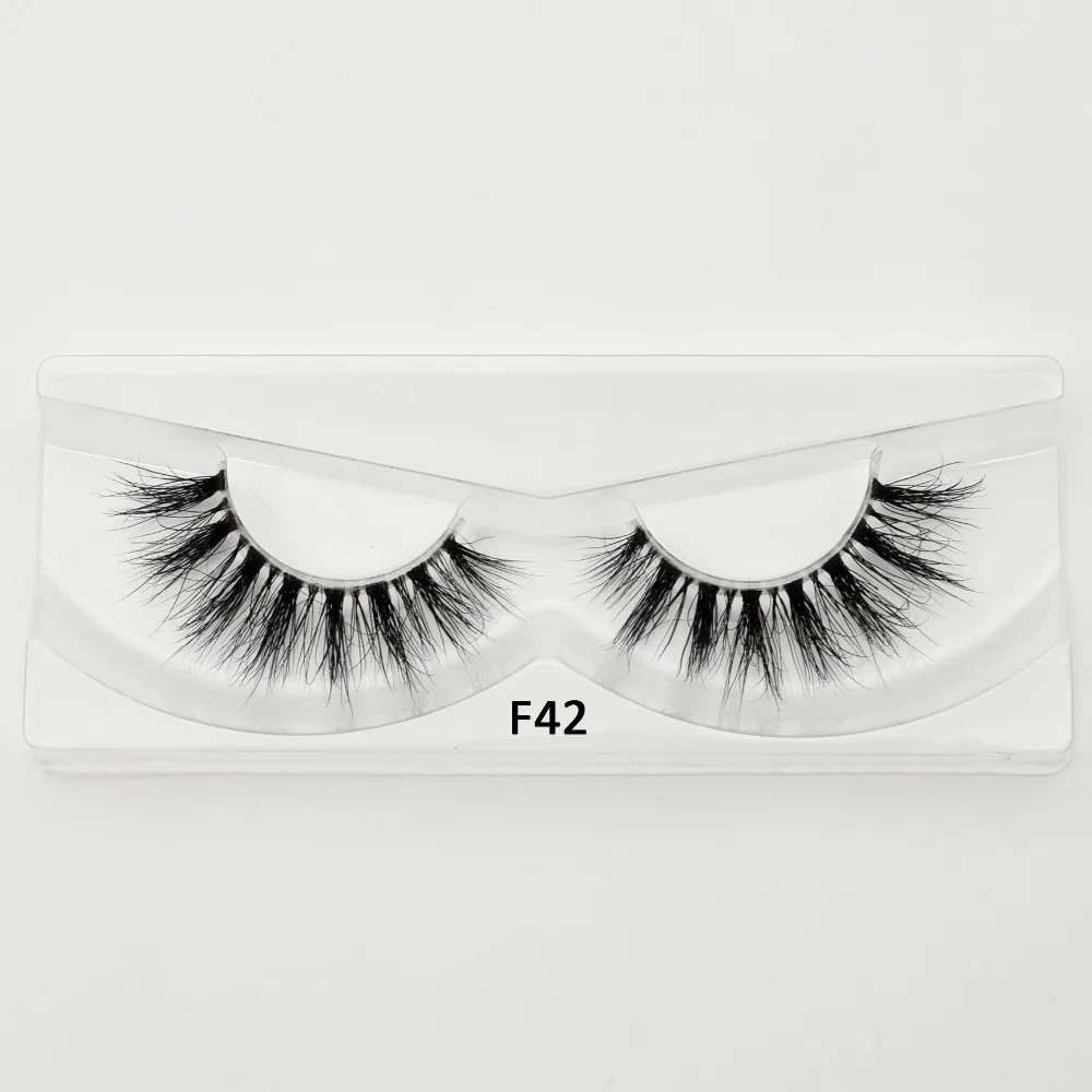 Cílios de Vison Pacote Visofree Vison Cílios Invisible Band Postiços Natural Claro Longa Crueldade Livre 100 Par - 8 High Quality Beleza e saúde