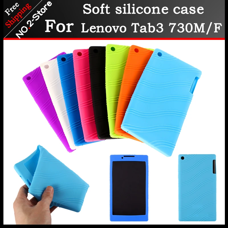 Ultra thin Soft silicone Case Cover for Lenovo Tab3 7 Tb3 730F / 730M