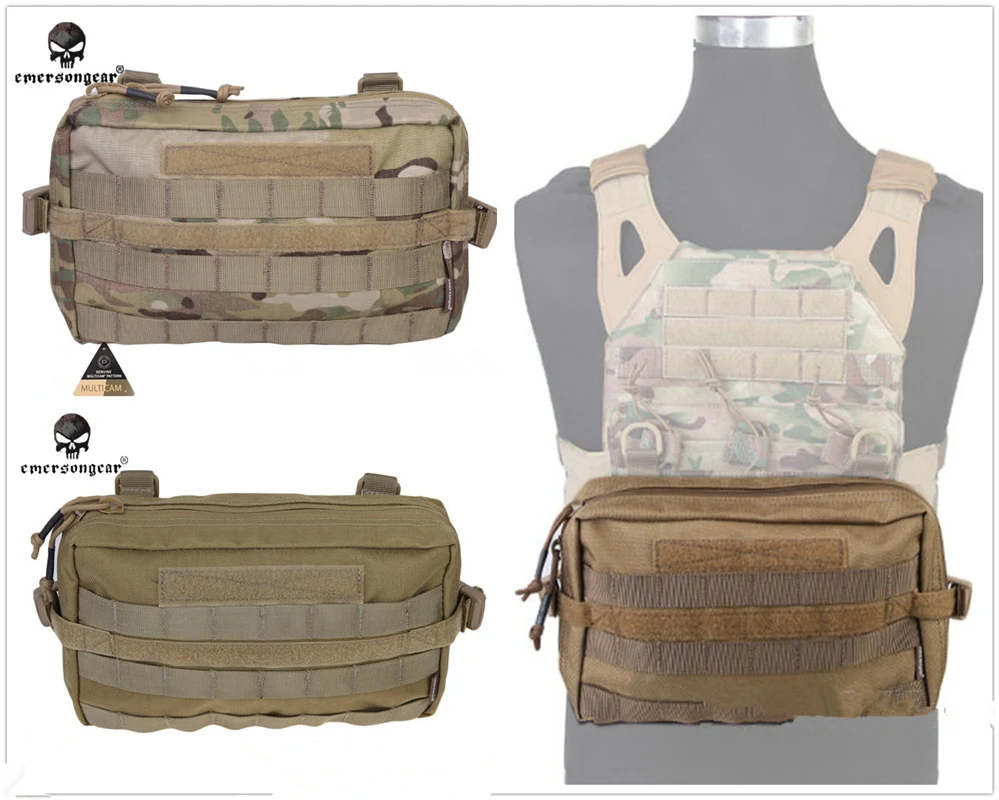 Emerson gear Tactical Fight многофункциональные подсумок Emerson нейлоновая поясная сумка EM8347 Coyote коричневый Мультикам