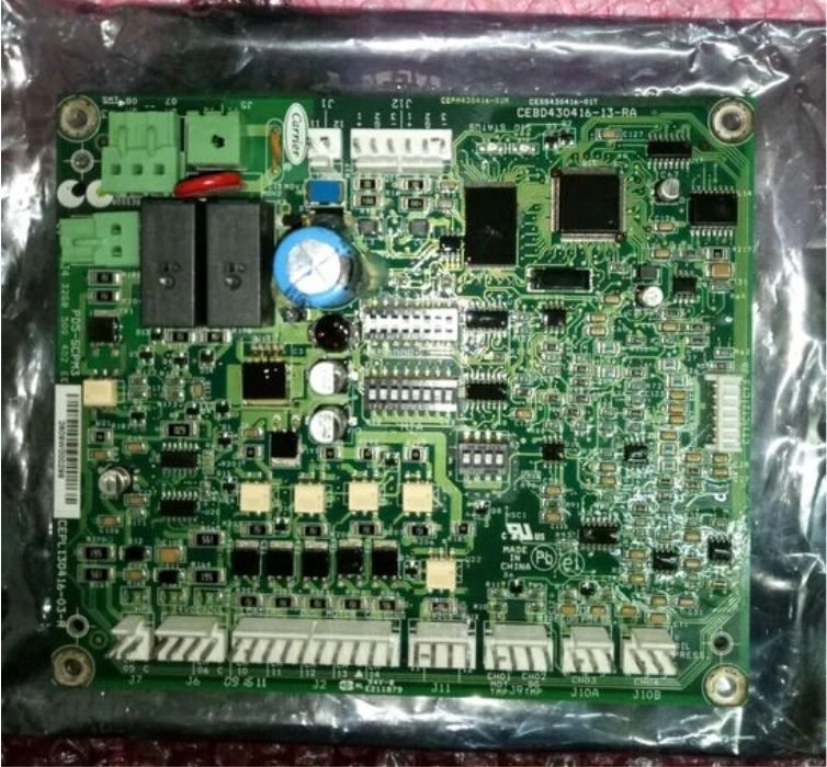 Carrier central air conditioning compressor protection module circuit