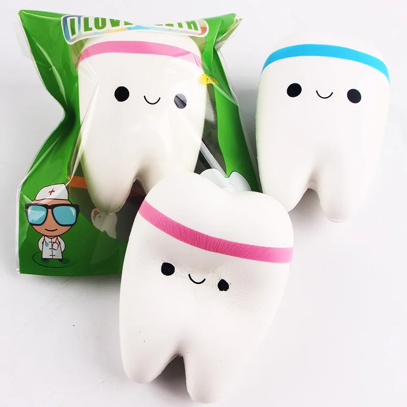 jumbo healthy smile tooth squishy mint scented cutiecreative phone soft kawii jumbo healthy smile tooth squishy mint scented cutiecreative phone soft kawii