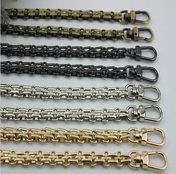 

2pcs/lot DIY bag accessories chain twist chain Metal chain Metal package with chain Bag straps Total length of 120 cm