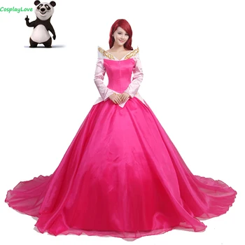 

CosplayLove Custom Made Sleeping Beauty Pincesss Aurora Red Dress Cosplay Costume For Halloween Christmas Party
