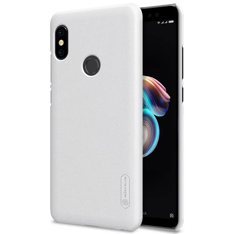 Чехол Nillkin для xiaomi redmi note 5 5,9" матовый чехол Nillkin для xiaomi redmi note 5 pro глобальная версия - Цвет: White