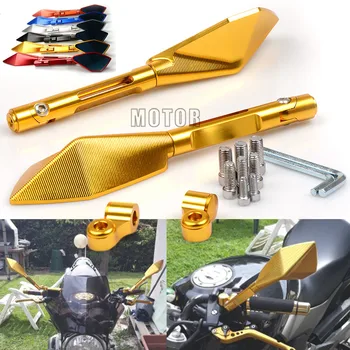 

Universal CNC Motorcycle Rearview Mirrors For Suzuki GSX-S750 GSX-S GSX 650 F 750 1000 1400 Honda CB500F CB1000R Rear View Side