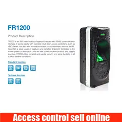 FR1200 RFID-чип, отпечаток пальца доступа Управление Reader Сенсор сканер отпечатков пальцев RF485 Порты и разъёмы может inbio160 inbio260 Inbio 460 F18