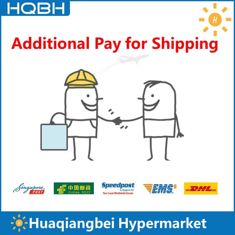 

Additional Pay for Shipping via Fdex / DHL / EMS / Speedpost / Singpost / Registered Mail