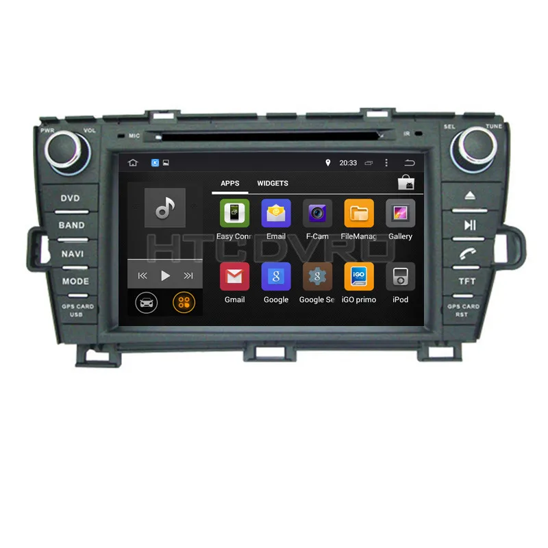 Discount YMODVHT 8inch 4G Octa Core Android 9.0 7.1 Car DVD Player for Toyota Prius 2009- Right/Left driving Black RDS Radio Audio Stereo 5
