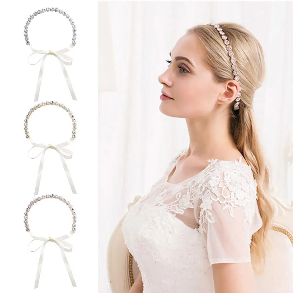 Newest Rhinestone Headbands Alloy Wedding Hair Accessories Handmade Head Jewelry Drop Shipping | Украшения и аксессуары