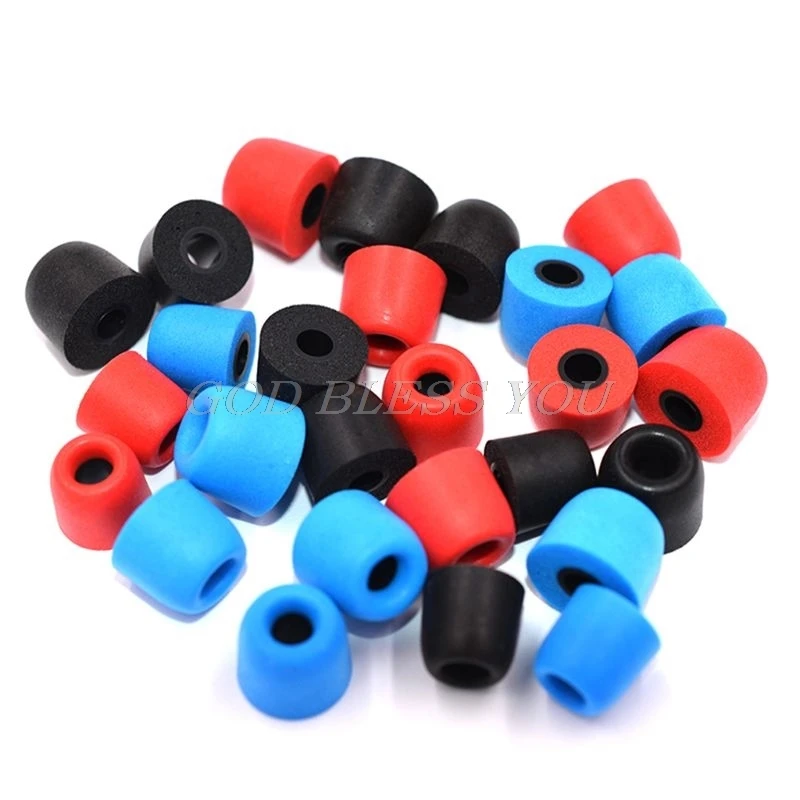

KZ 1Pair(2pcs) 5mm T400 Noise Isolating Memory Foam Ear Tips Ear Foam Eartips For In Ear Earphone Earbud Headset For AS10 BA10