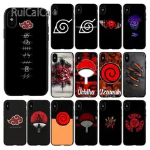 Ruicaica Наруто Shippuden xiao логотип клиента высокое качество чехол для телефона для iPhone 8 7 6 6S Plus 5 5S SE XR X XS MAX Coque Shell