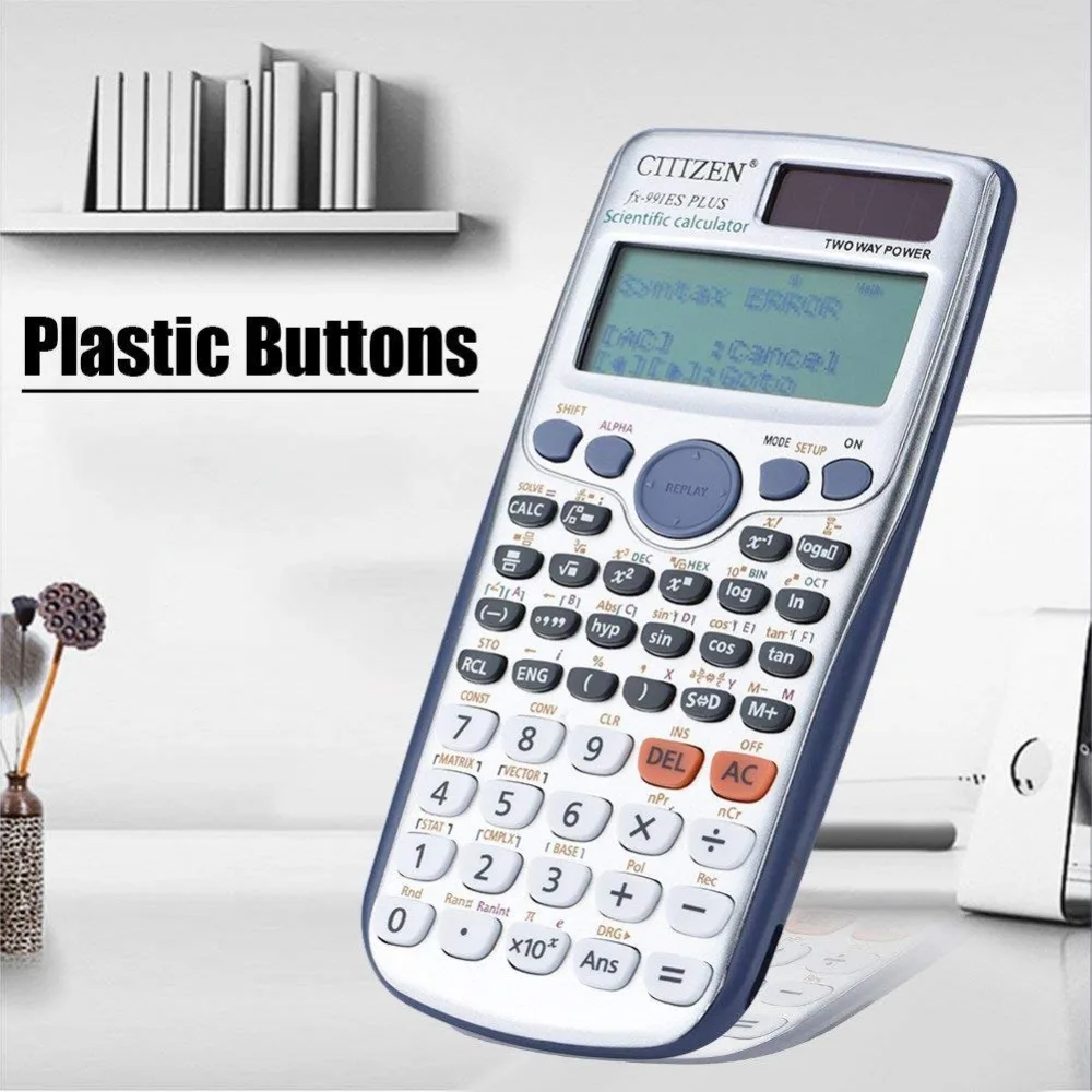 جديد 991 الآلات الحاسبة العلمية القياسية وظيفة Calculadora المدرسة الطالب امتحان Calculadora Cientifica