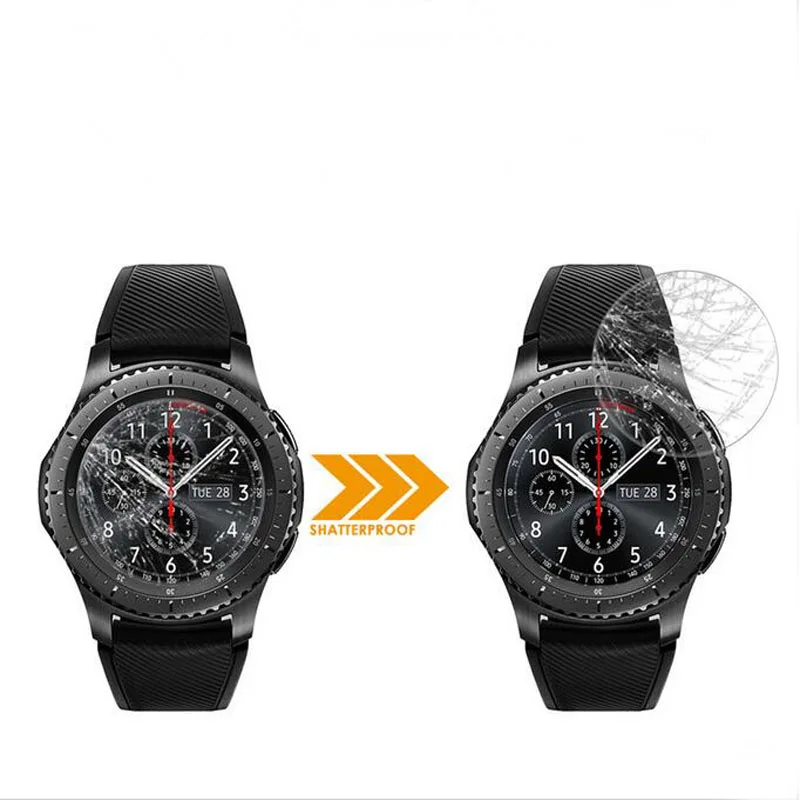 Ультратонкая защитная пленка из закаленного стекла для Samsung Gear S3 Classic/Frontier Smart Watch
