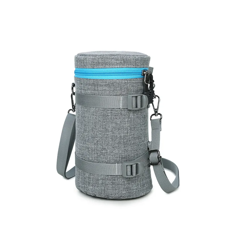 

Waterproof Padded Protector DSLR Cameras Lens Bag Case Shoulder Belt Nylon Bag Holder Pouch For Canon Nikon
