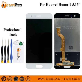 

For Huawei honor 9 LCD Display +Touch Screen Panel Digital Replacement Parts Assembly Original 5.15 inch 1920x1080P