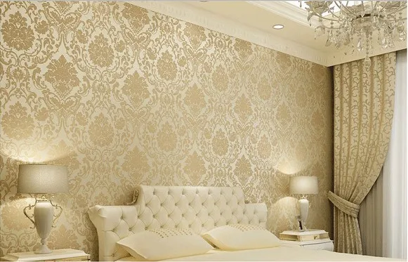 Damascus Jane european-style wallpaper Environmental protection non-woven | Дом и сад