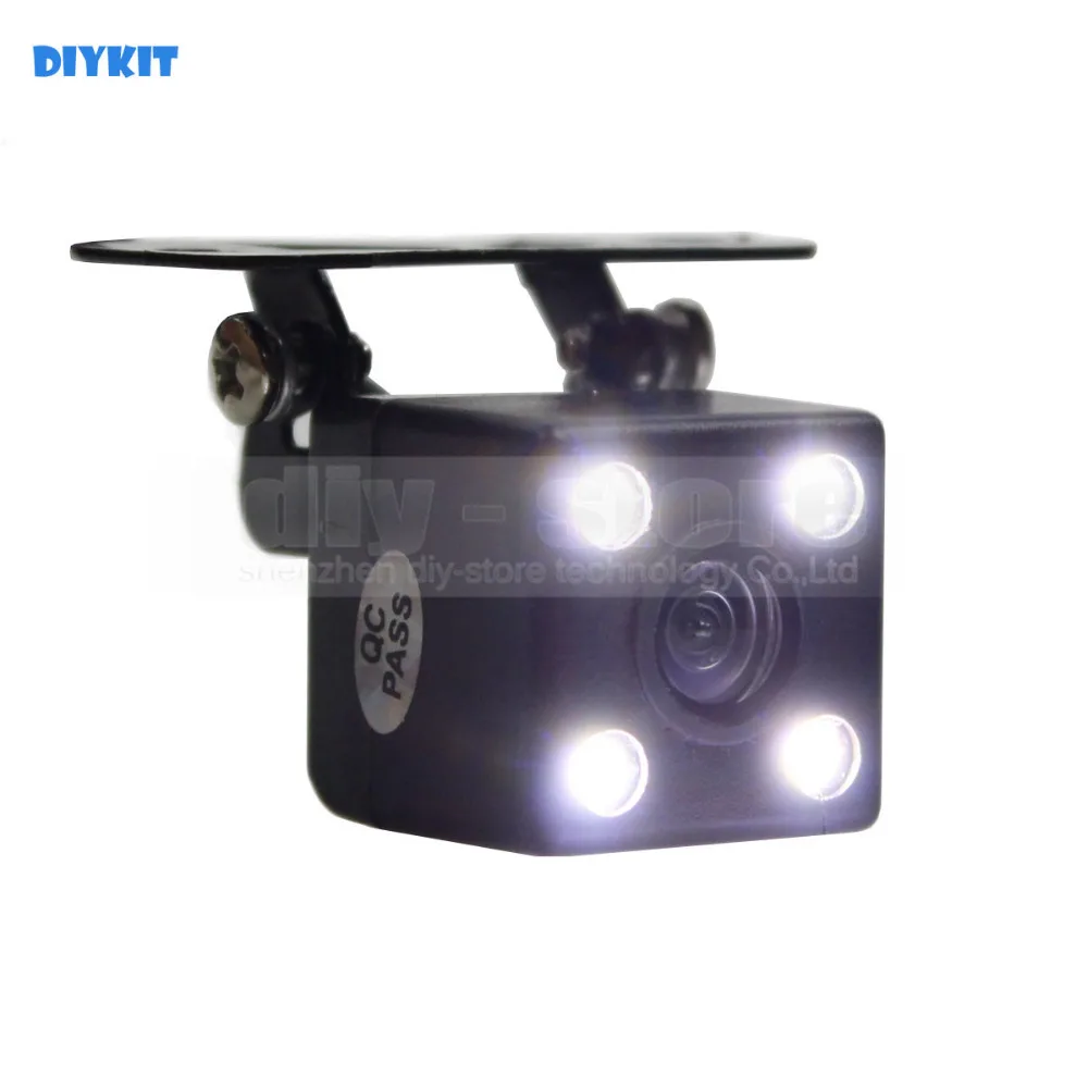 

DIYKIT New Wide Angle Waterproof Car Reverse LED Night Vision Color Rear View Car Camera For Parking Assistance System