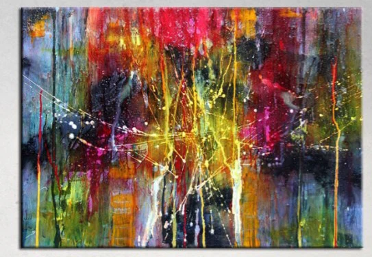 Pinturas abstratas modernas