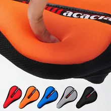 3D Bicycle Saddle Bike Seat High-grade Bicycle Seat Cover Cycling Saddle Mountain Bike Breathable Ride Thickening Soft 5 Colors