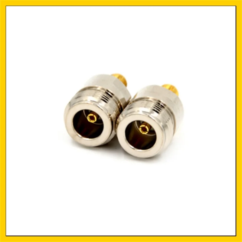 

2pcs N Female Plug to SMA Female hole RF Coaxial Adapter Connector