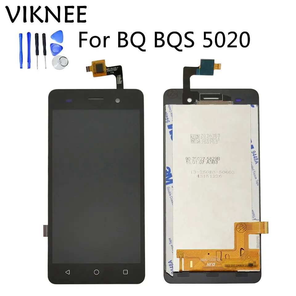Prix pour EN Stock Test BQ BQS 5020 Grève Écran lcd Avec écran Tactile Digitizer Remplacement Russe BQS-5020 module + Outils Prix pour EN Stock Test BQ BQS 5020 Grève Écran lcd Avec écran Tactile Digitizer Remplacement Russe BQS-5020 module + Outils