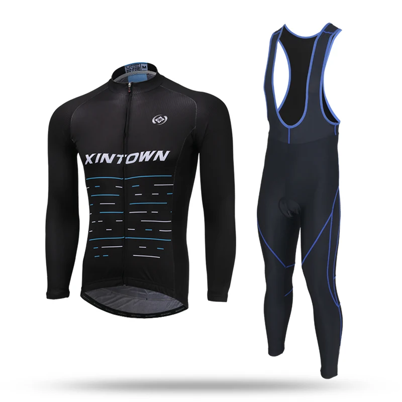 

Pro Long Sleeve Cycling Jersey Sets Breathable 3D Padded Sportswear Mountain Bicycle Bike Apparel Cycling Clothing Long Sleeve