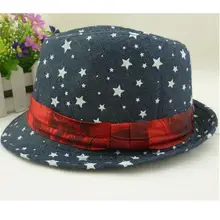 Детские шляпы кепки обувь для мальчиков Fedoras dicer Топ fedora шляпа детей