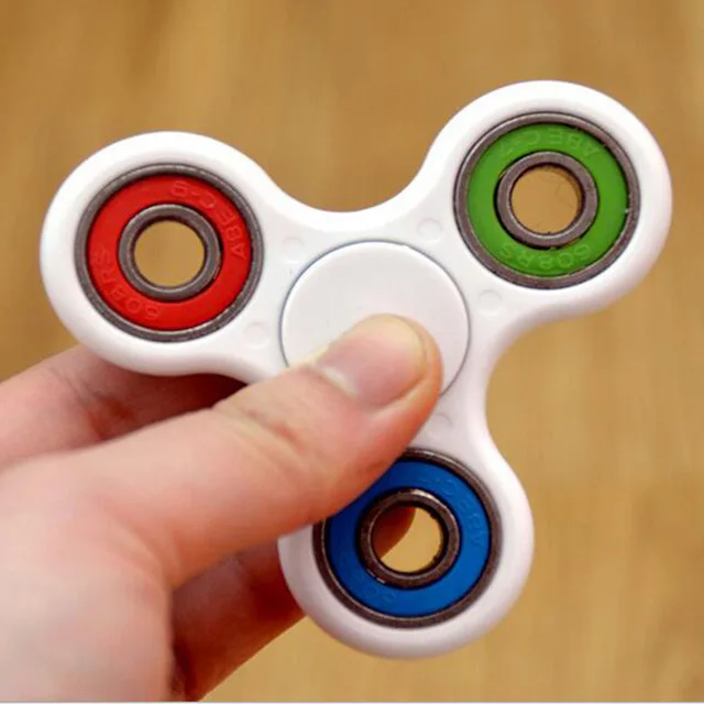 2017 Spinner Fidget Toy Plastic EDC Fidget Hand Spinner For Autism and