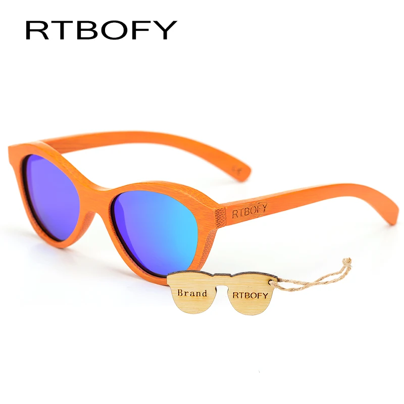 017RTBOFY New Child font b Polarized b font font b Sunglasses b font Kids Designer Bamboo