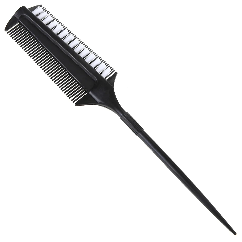 

Pro Salon Hairdressing Double Side Dye Comb Plastic Tinting Combs Hair Color Mixing Brushes Hair Salon Barber Styling Tools