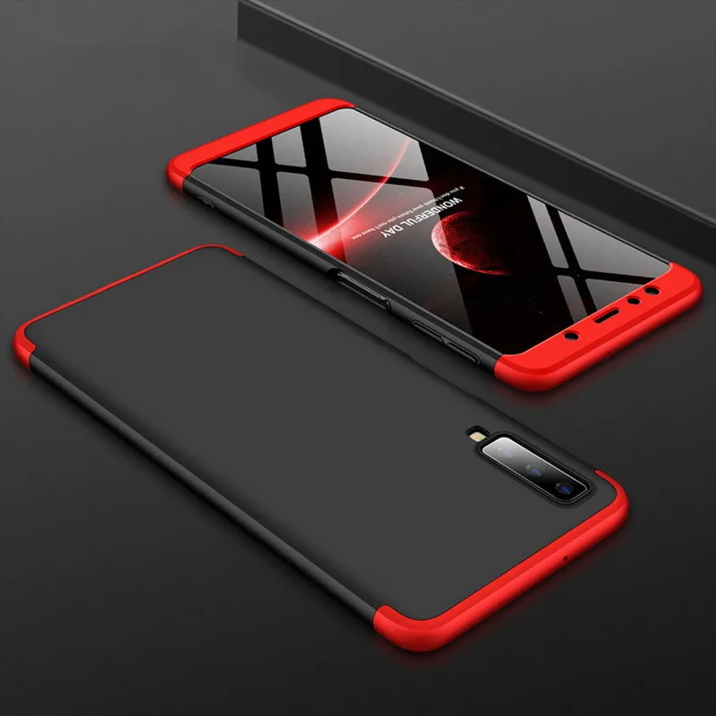 Модный жесткий Гибридный Пластиковый Чехол для Samsung Galaxy S9 S8 Plus A7 A6 A8 J8 J4 J6 2018 A750 Note 8