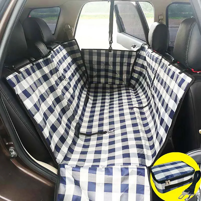 Waterproof Dog Car Seat Mat Cover Bite Resistant Thick Car Rear Back Trunk Cushion Protector Seat Cover Pad Blanket