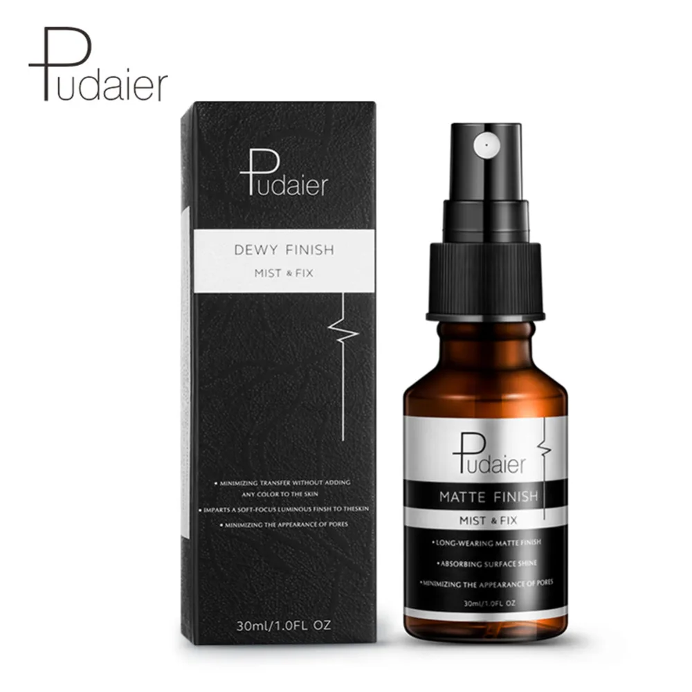 

Pudaier 1pc 30ml Matte Makeup Setting Spray Long Lasting Finish Bottle Setting Spray Oil-control NaturalMake Up Fix Foundation