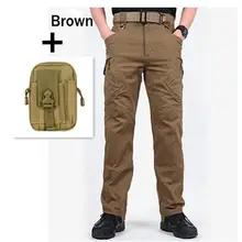 Новые тактические походные брюки TAD IX9 для мужчин, армейские солдатские тренировочные военные брюки, охотничьи брюки-карго+ тактические карманы