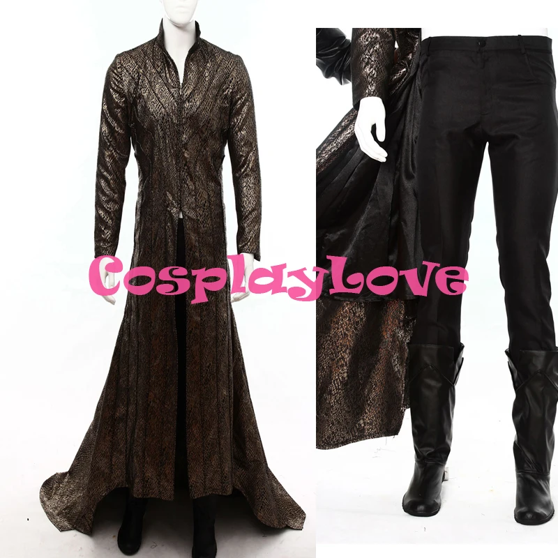 

New Custom Made High Quality America Movie Hobbit The Lord of the Rings Thranduil Cosplay Costume For Halloween Christmas